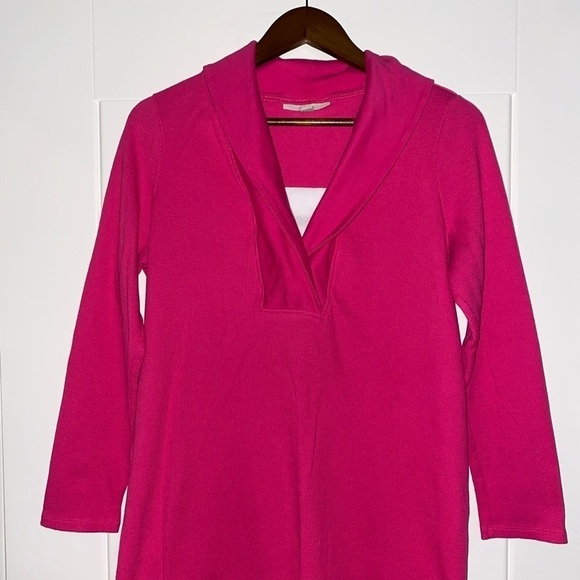 Women Within Thermal Rib Knit Top Size 14/16 M Colorful Casual Work Pullover‎ - Picture 2 of 6